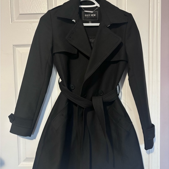 Ever new Melbourne aaliyah trench coat black - Picture 4 of 8